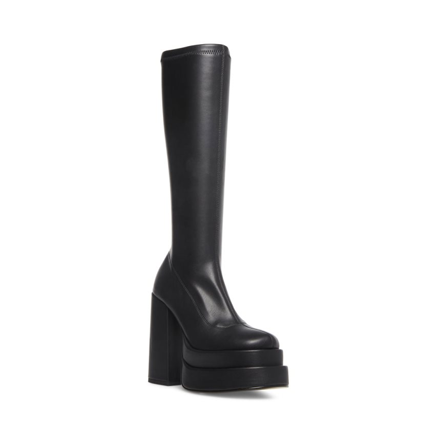 Botas Hasta La Rodilla Steve Madden Cypress Mujer Negras | ES ME3160